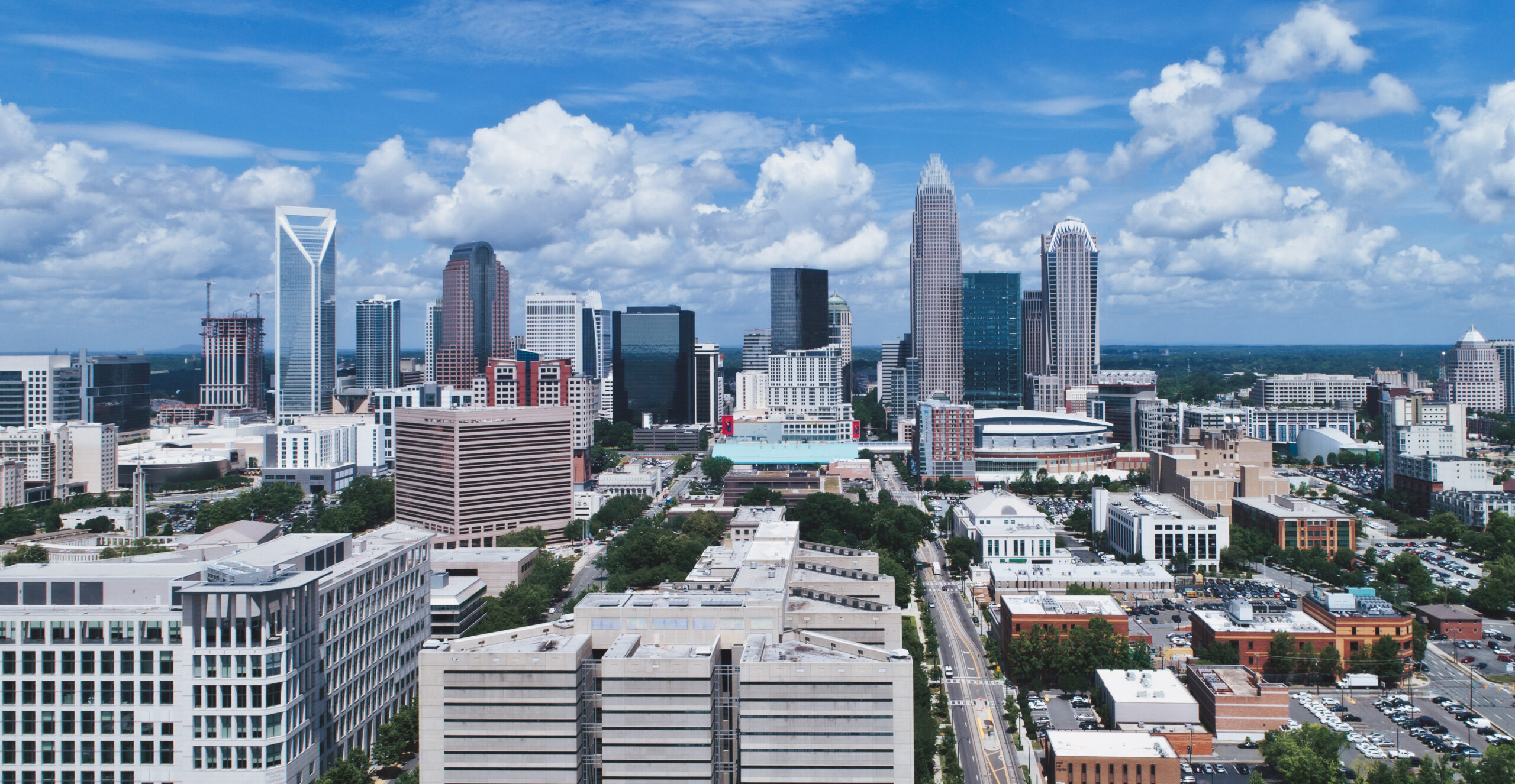 Charlotte cityscape, North Carolina